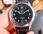 Breitling 2824 Automatic Stable Movement 41*10.74MM Steel Waterproof Black Blue Watch